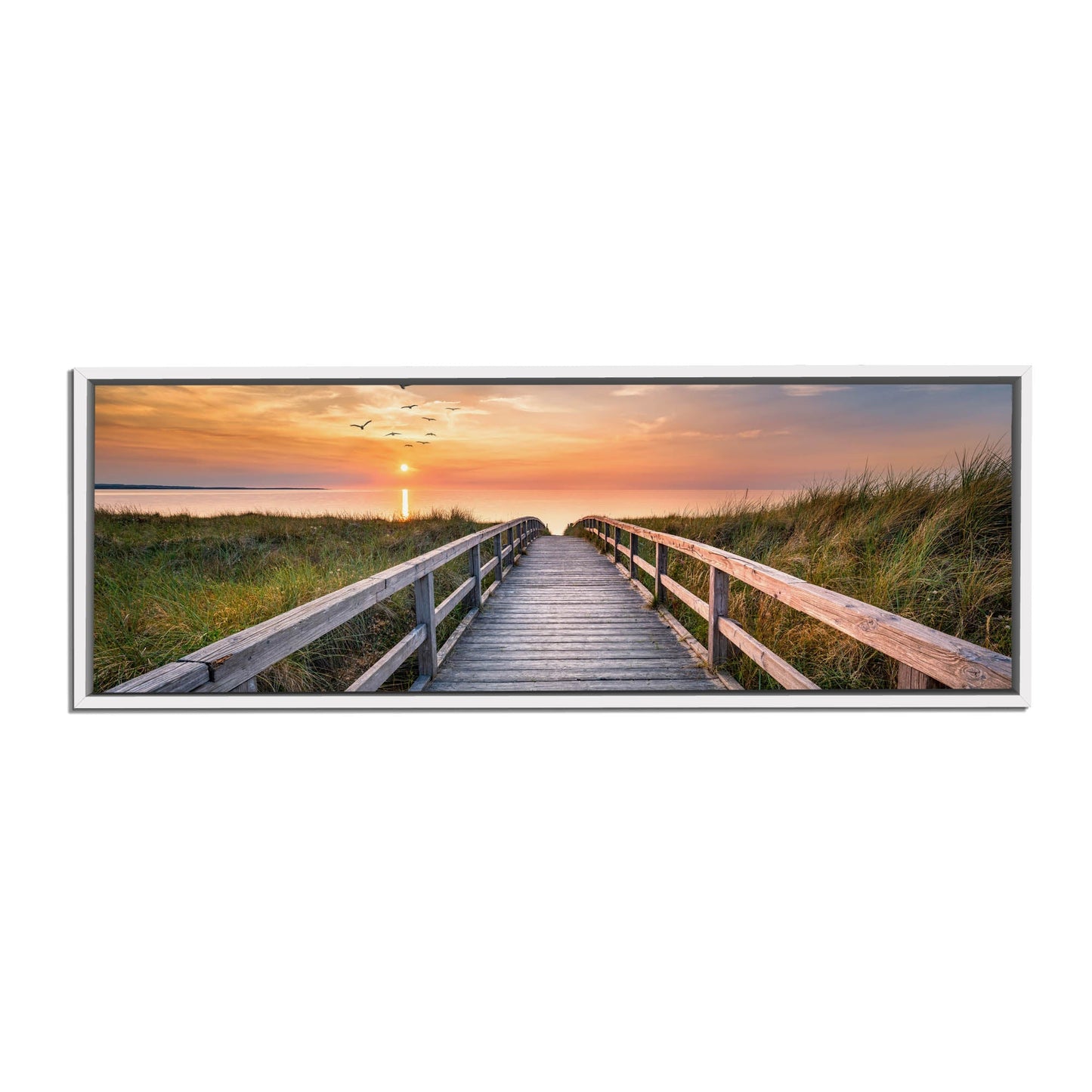Canvas Print-Beach Walk-Wall Art