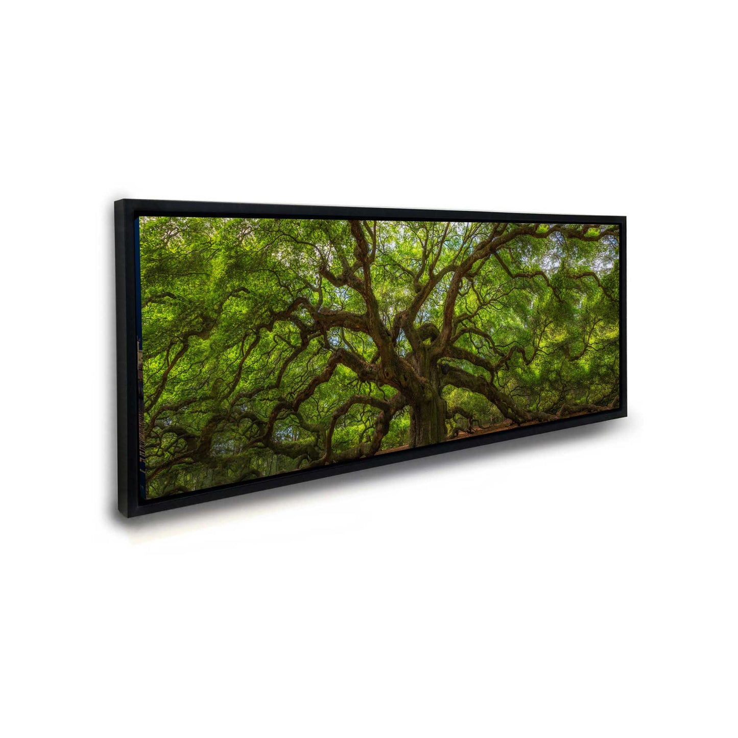 Wall Art Angel Tree 72" x 24" Canvas Print