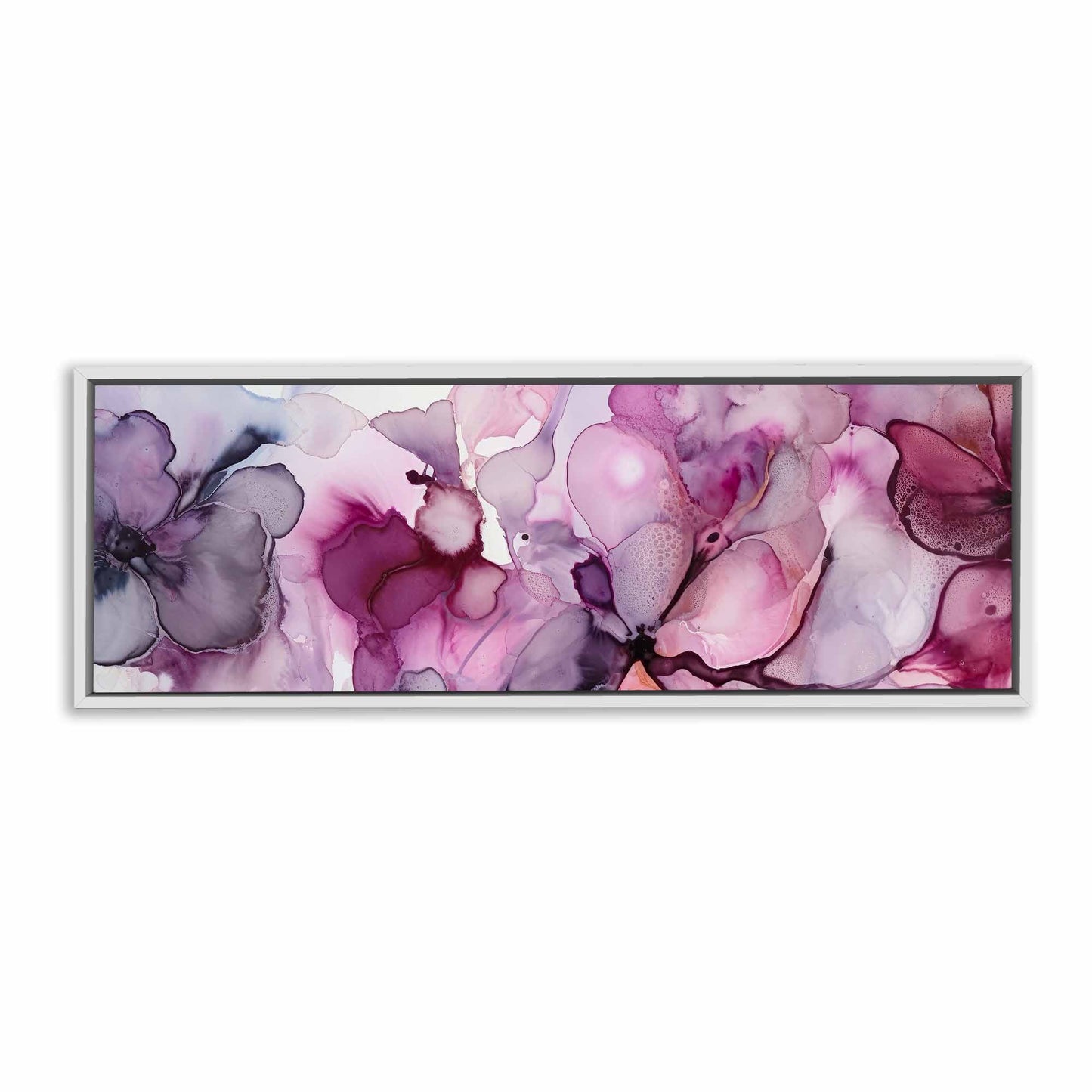 Wall Art Watercolor Magenta 72" x 24"