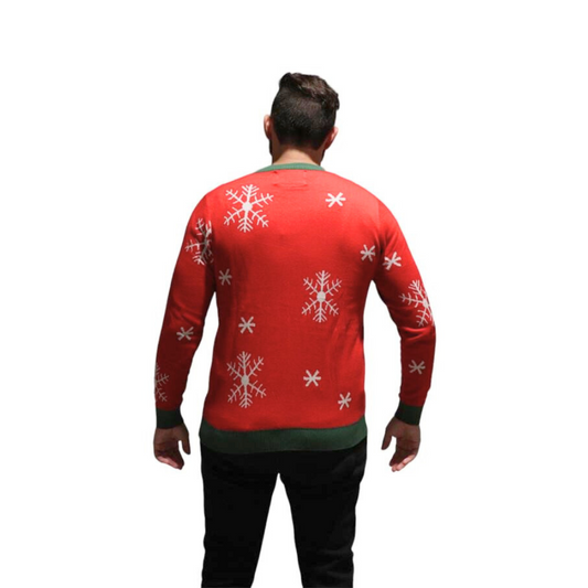 Reindeer Sweater With a Pompom