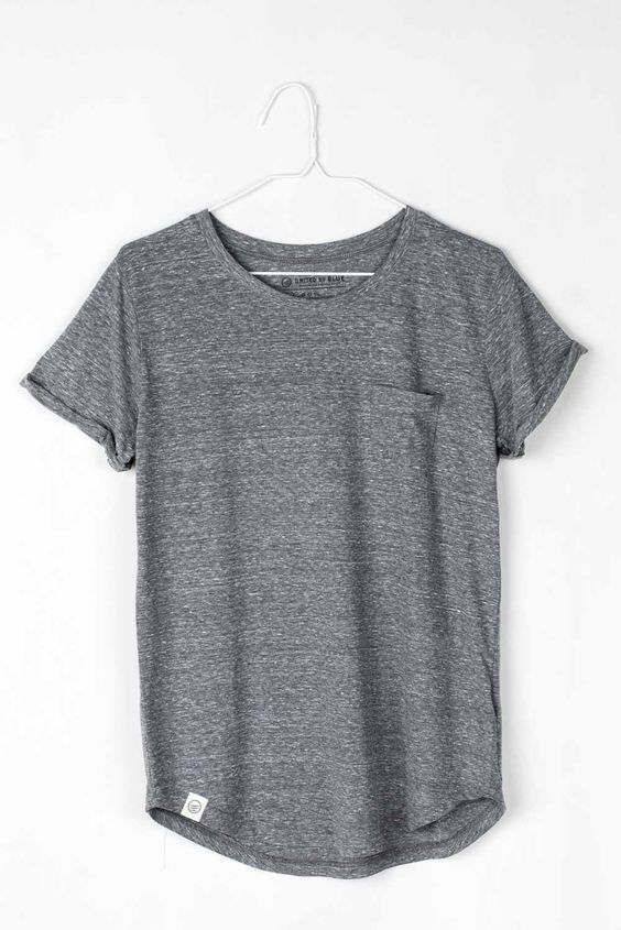 United By Blue Womens Standard Pocket Organic Cotton & Recycled Poly Shirts