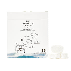 The Unscented - Laundry Tabs in Water Soluble Pouch (35tab)