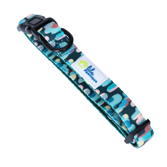 Lila Pawtique Adjustable Dog Collar Amazônia Tribe | Lila Pawtique