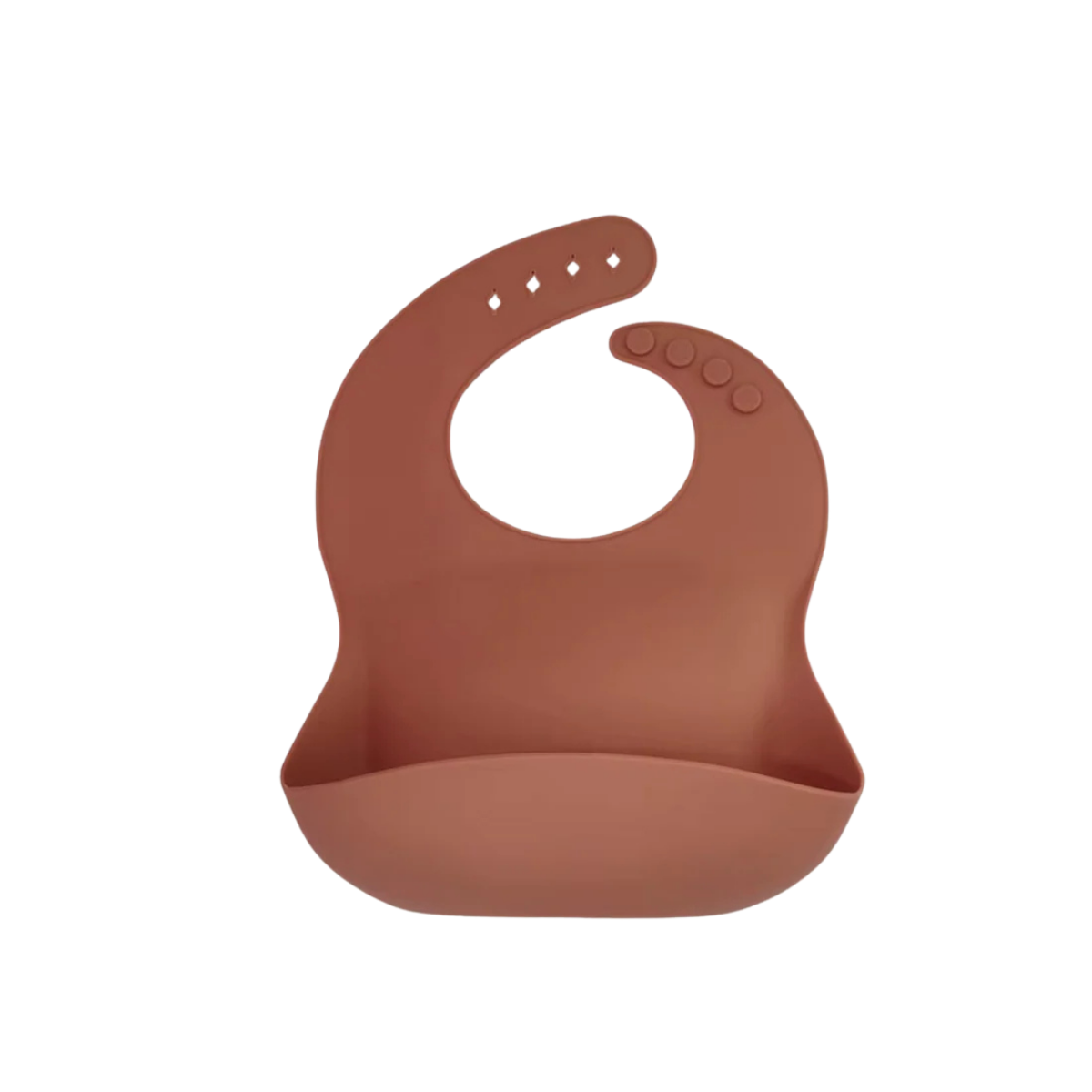 Rust - Silicone Bib