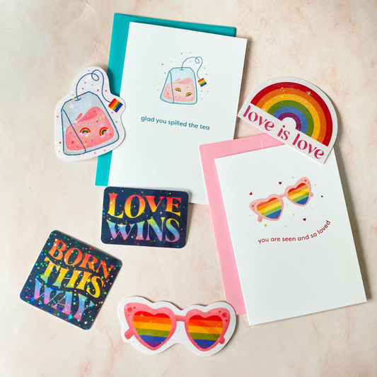 Seen & Loved | Pride Mini Greeting Card