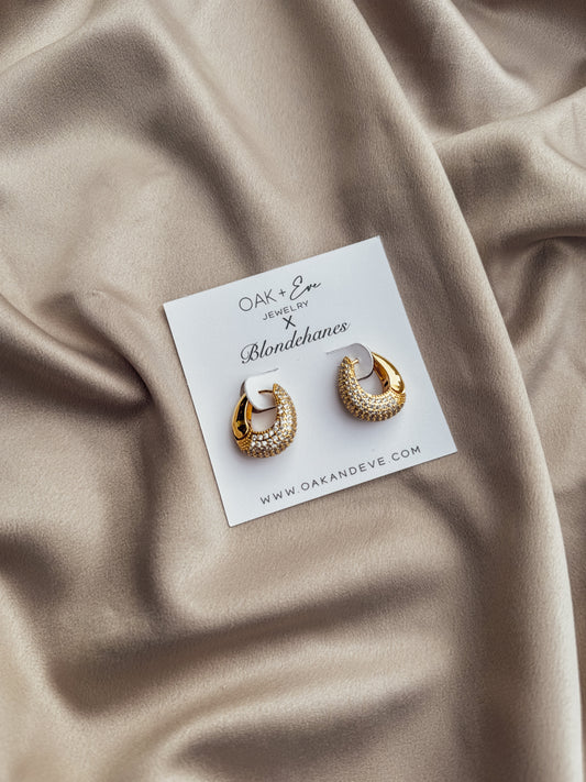 The James CZ Hoops