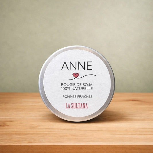 Bougie de soya ANNE pommes fraîches