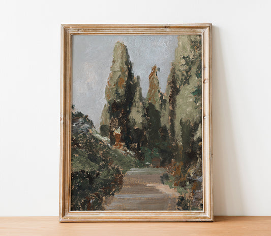 Vintage Landscape Art Print L0193