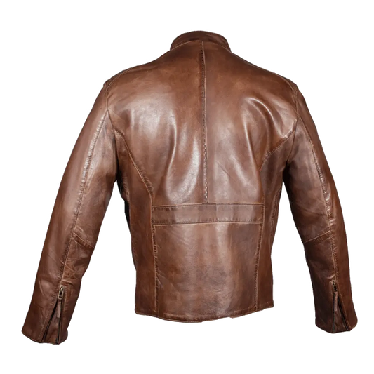 BOL Men's Racer Leather Jacket