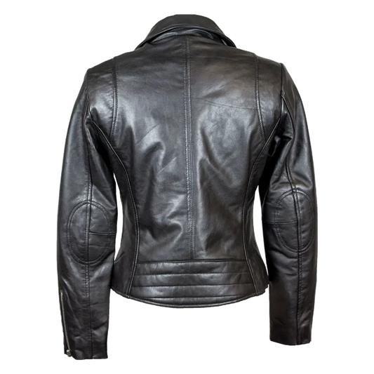 BOL Women's Biker Style Leather Jacket
