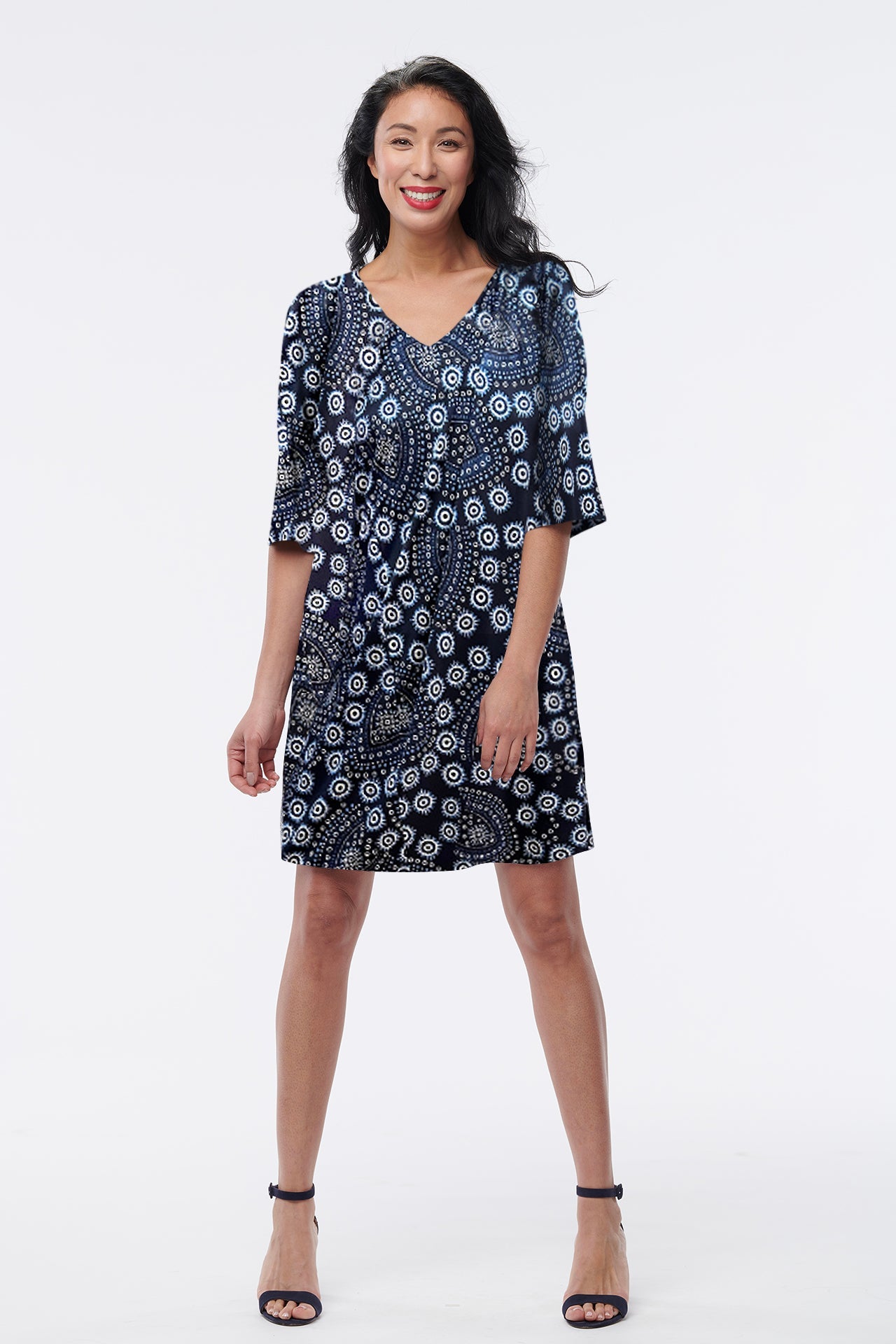Baku Reversible Wrinkle-Free Dress