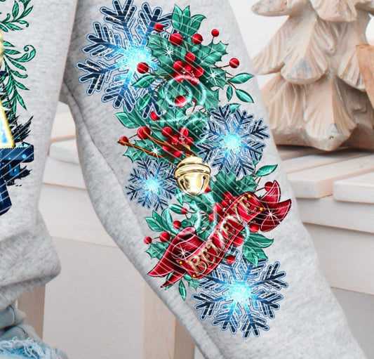 Sweatshirt Crew T-Shirt & Hoodie Christmas P Express With Sleeve Print Version 2