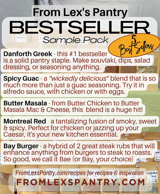 Pack d'échantillons des meilleures ventes