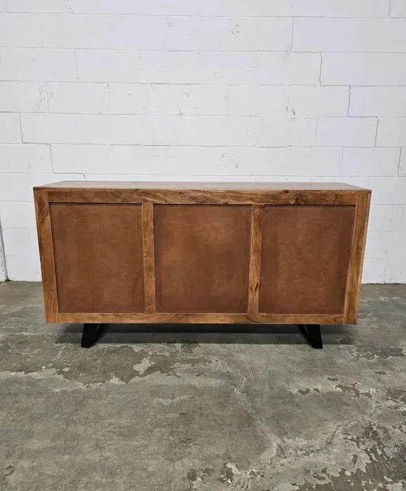 Buffet style Rétro en bois d'Acacia massif