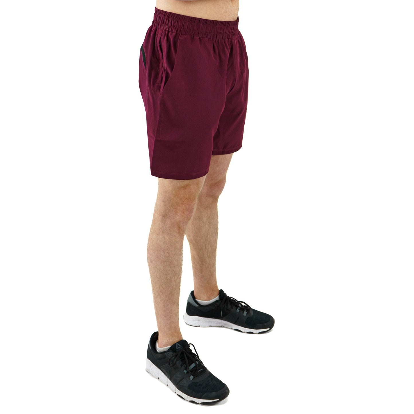 Unlimited Shorts Burgundy (7.5")