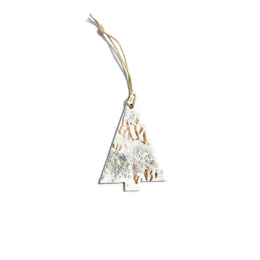 Tree Shaped Christmas Ornament Handmade