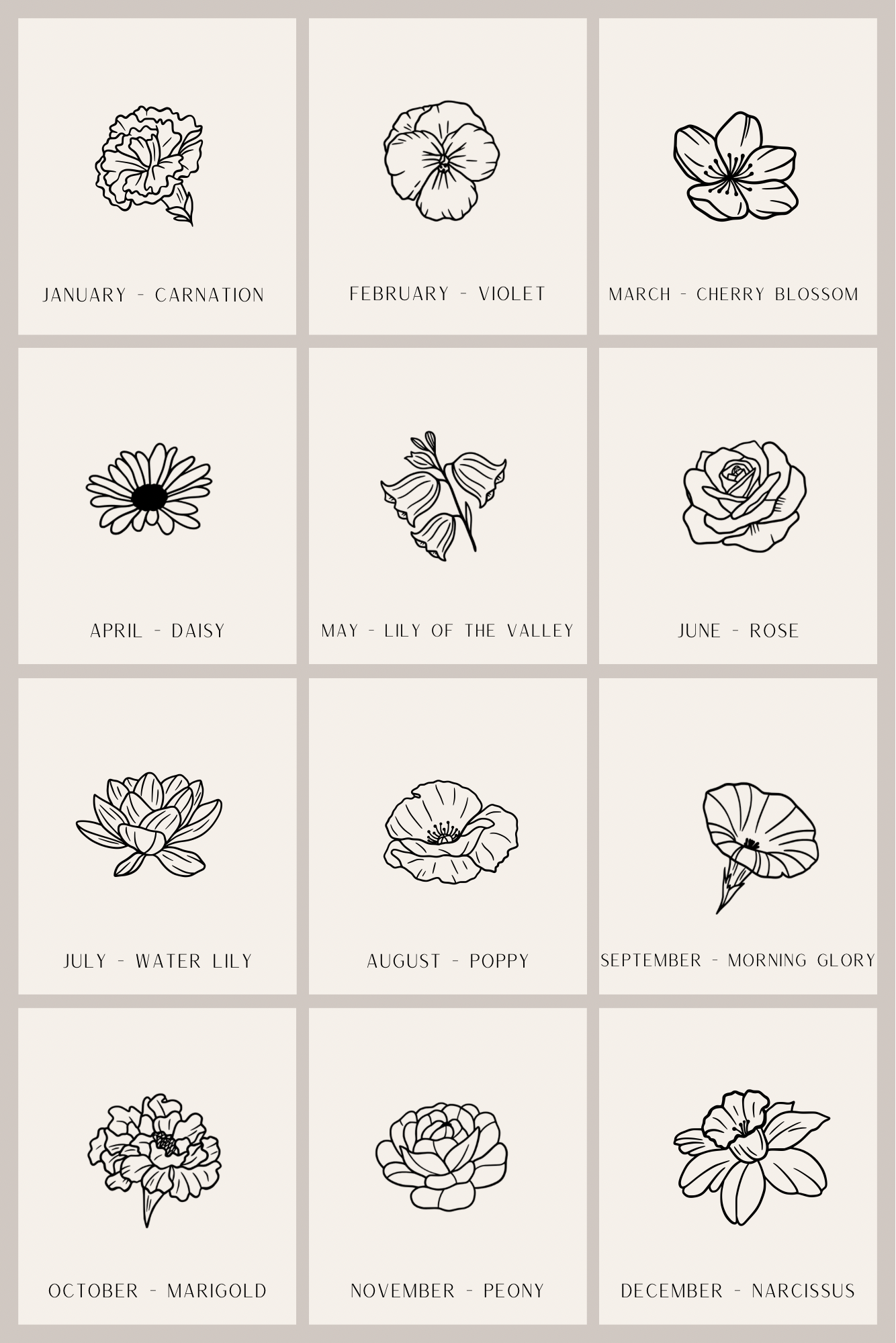 Additional Flower Disk Pendants