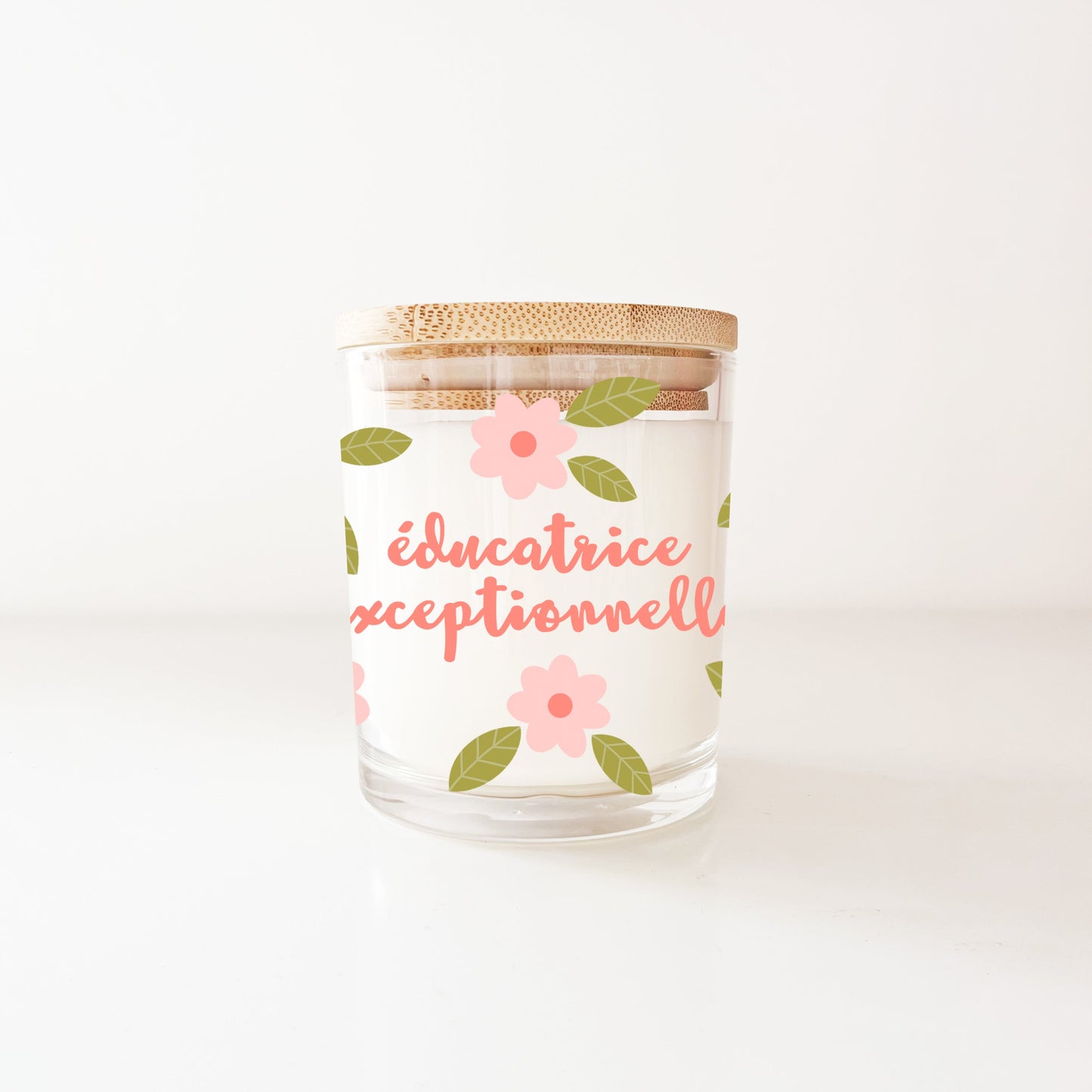 Bougie réutilisable 8oz - Éducatrice exceptionnelle