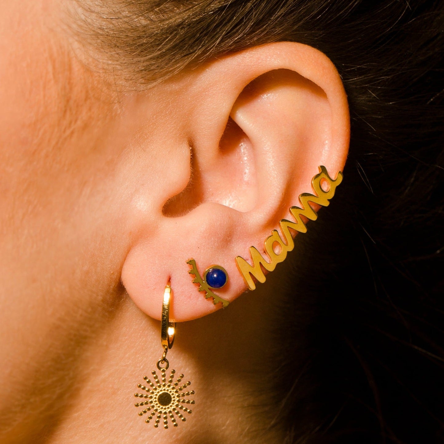 LYDIA 2-Pair Stud Earrings Set