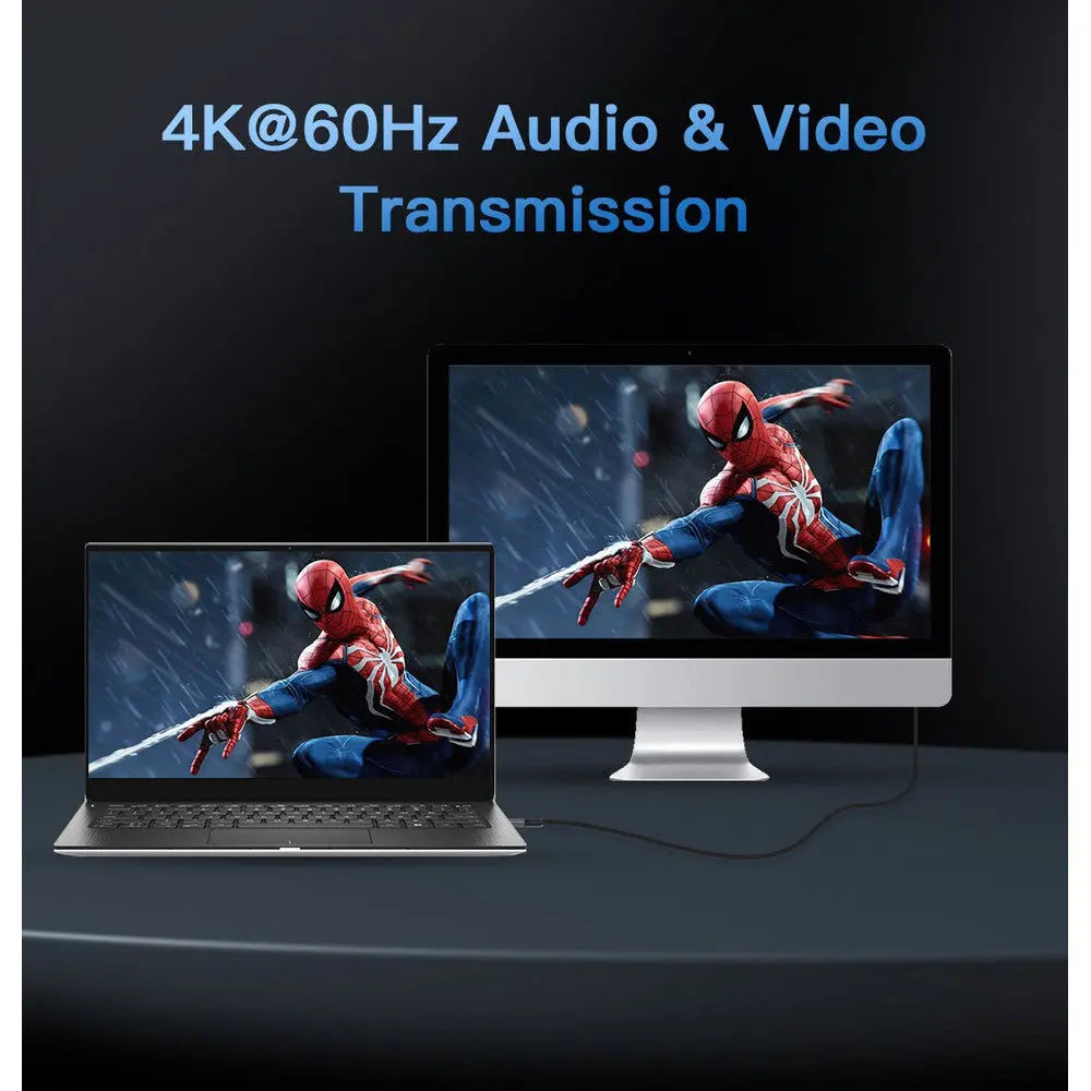 Câble USB-C Thunderbolt 3.2 PD100W 20 Gbit/s en nylon tressé