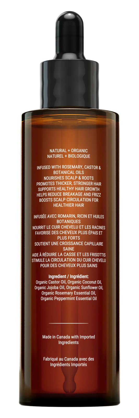 Canadian Grace Rosemary + Castor Hair Oil - The Ultimate Root Revival For Scalp Activation & Growth Support
