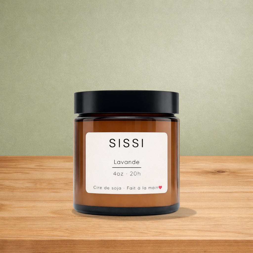 Bougie de soya SISSI lavande