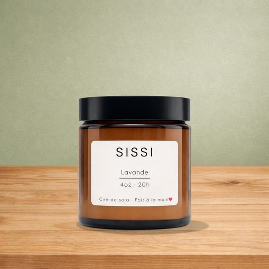 Bougie de soya SISSI lavande
