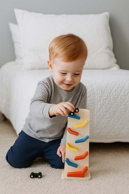 Wooden Car Runner | Slippery Cars | Car Tracker | Wooden Ramp Racer