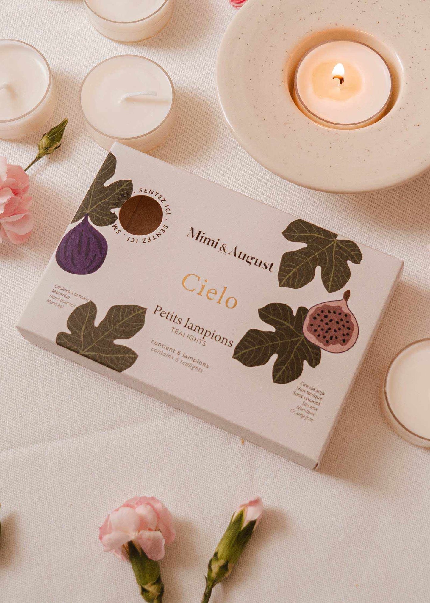 Cielo Tealight Candle Set
