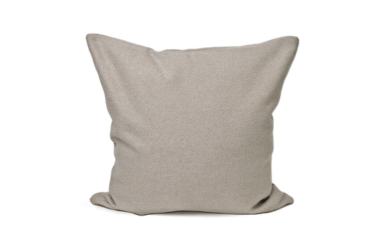 Silver Chevron Cushion Cover