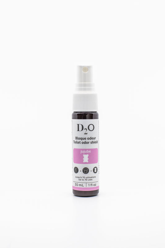 Ensemble Découverte – 6 Bloque-Odeurs pour Toilette D2O (30ml / 1oz )