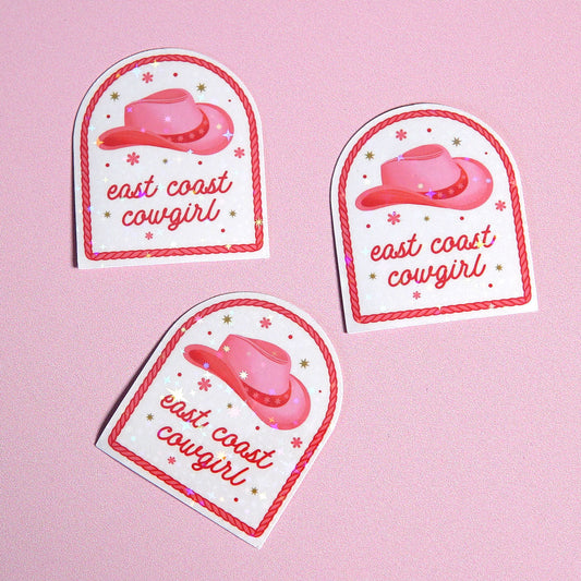 East Coast Cowgirl Sticker