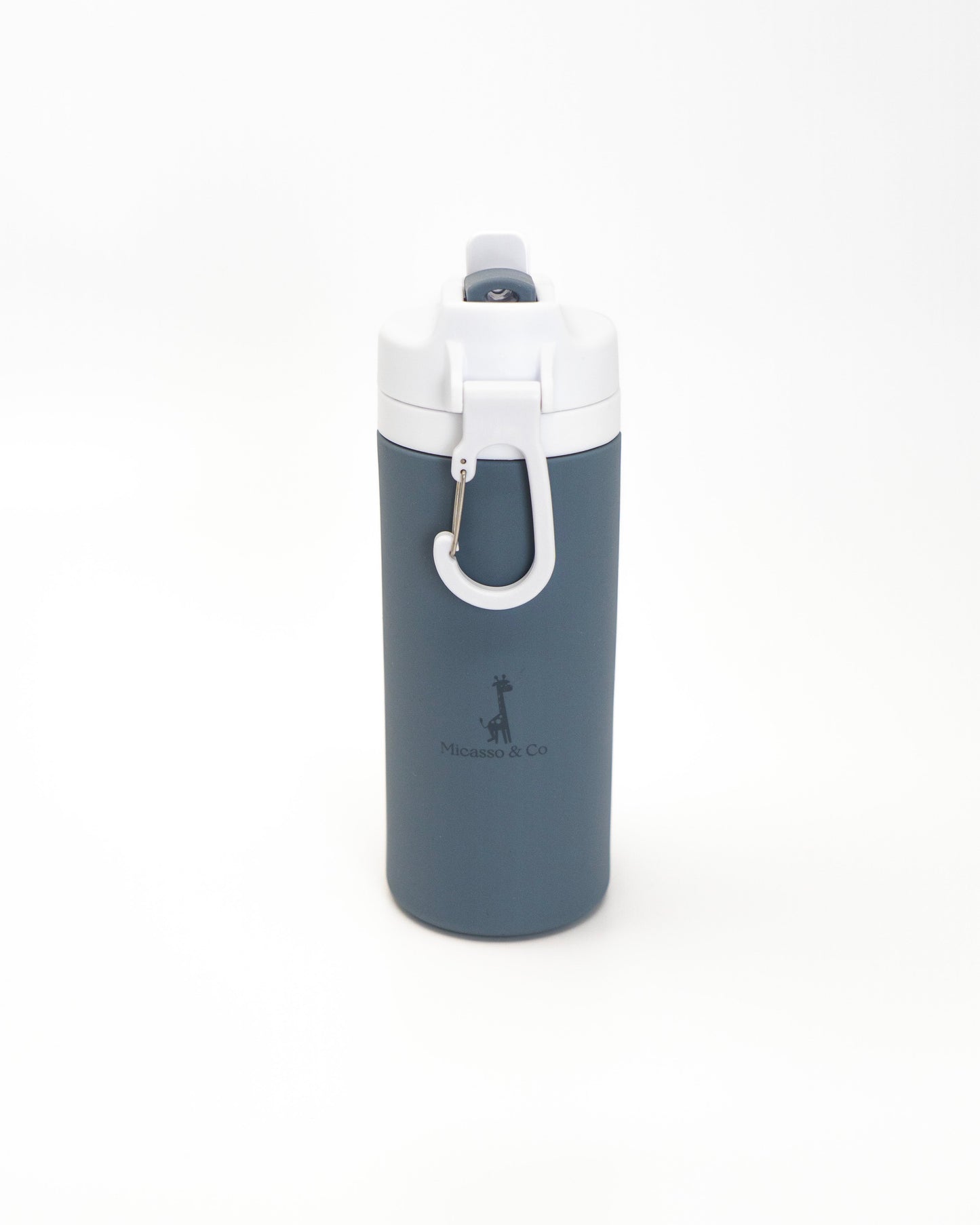 Bouteille d'eau en silicone format 450 ml