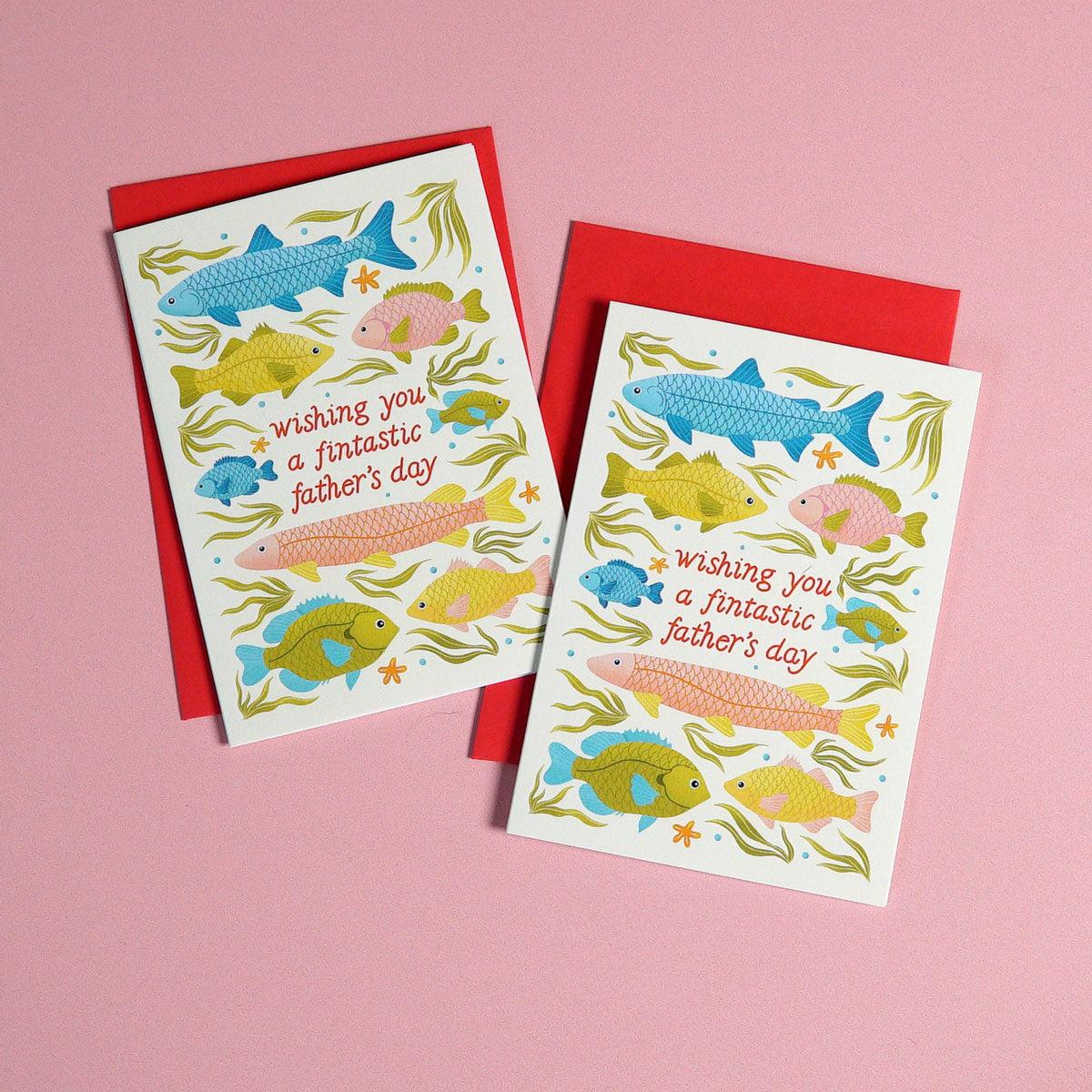 Fintastic Father's Day | Father's Day | Mini Greeting Card