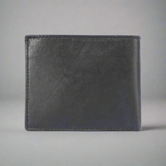 Greenwood Leather Men’s Wallet. Top-Grain, 13-Card Slim Design