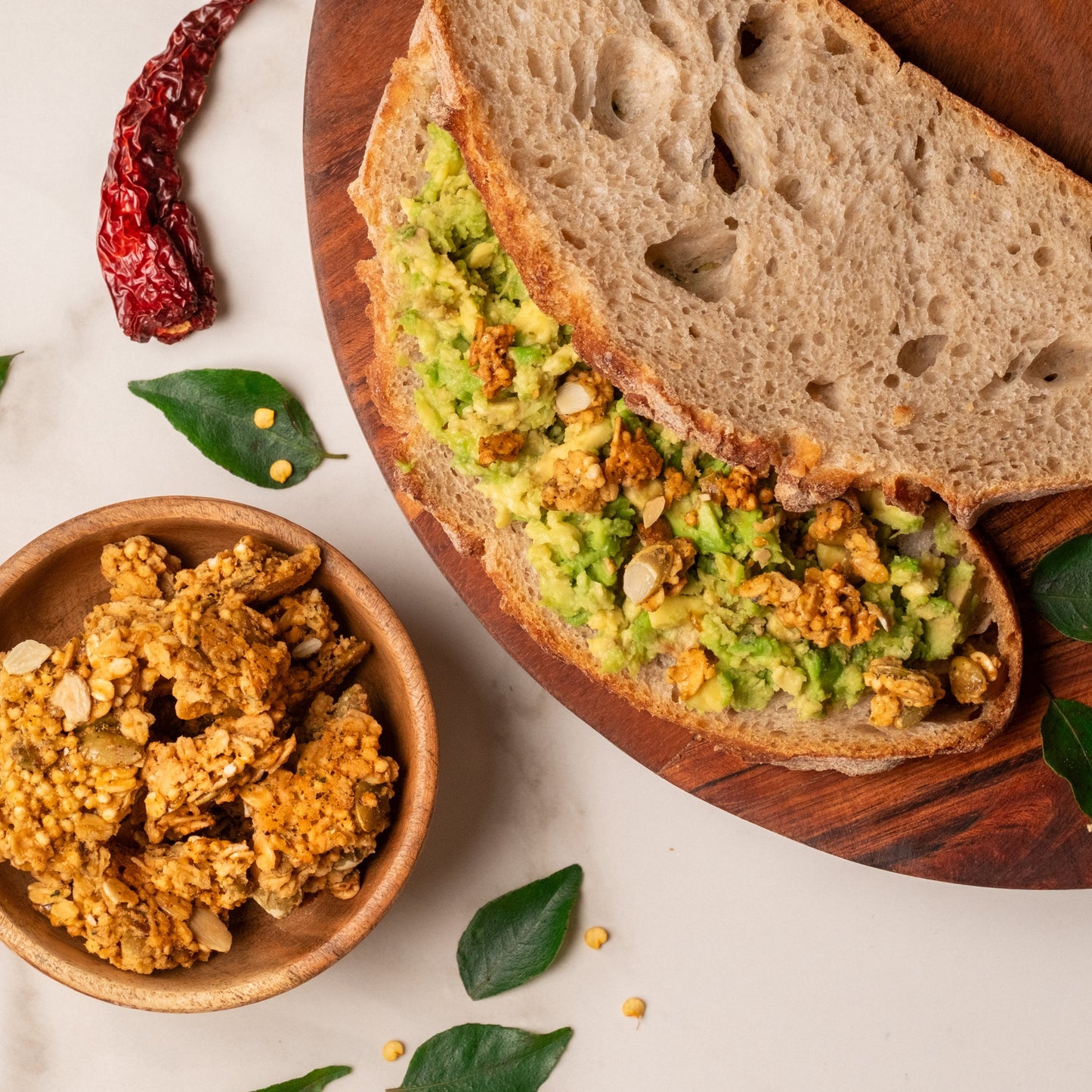 Gunpowder Masala | Savoury Granola Bites