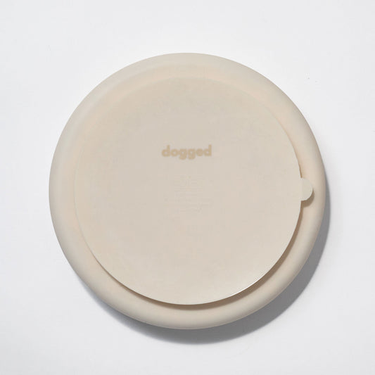 circulo slow feeder bowl - buttercream