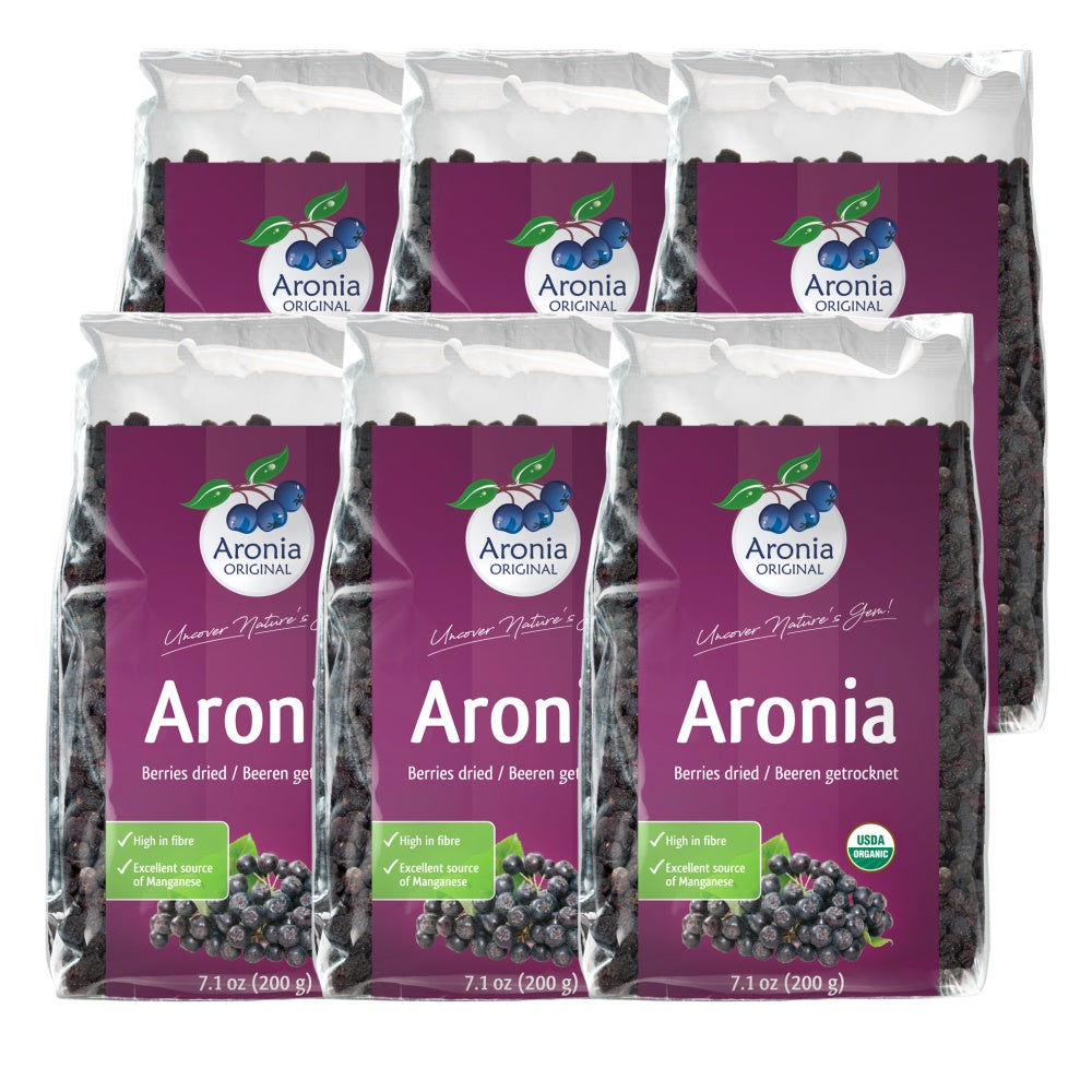 Organic Aronia Berries Dried 7.1 oz (200 g)