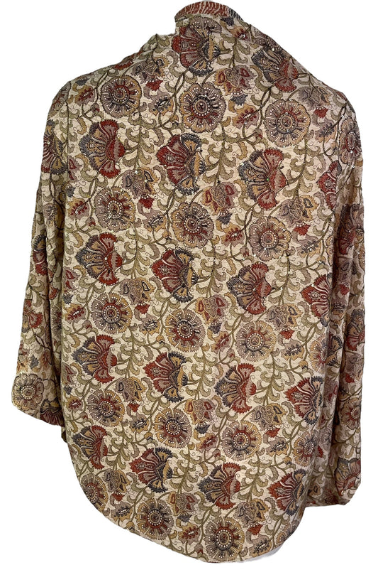 PRC6936 Avatar Pure Silk Shrug