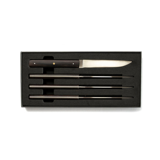 Hazaki Steak Knives 4 pc Kit - Blackwood