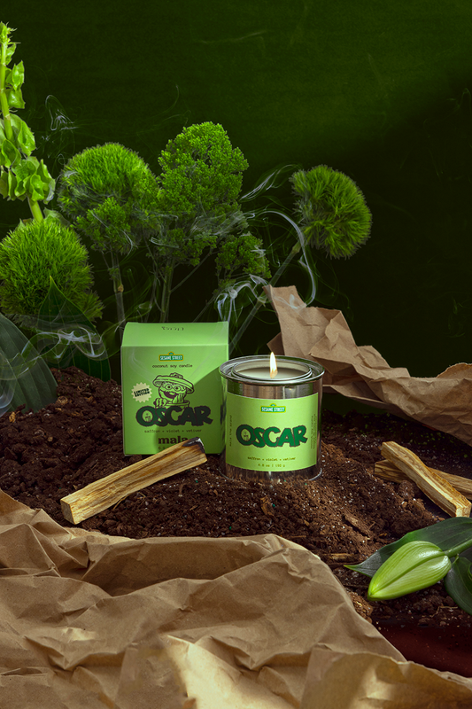 Sesame Street x Mala: Oscar | Saffron + Violet + Vetiver