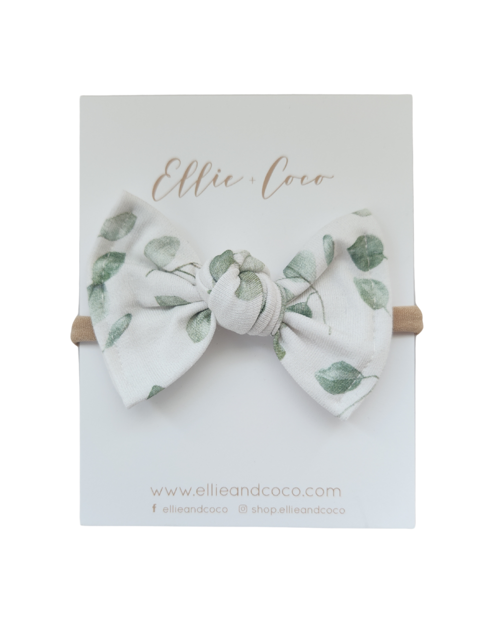 Knot Bow | Eucalyptus