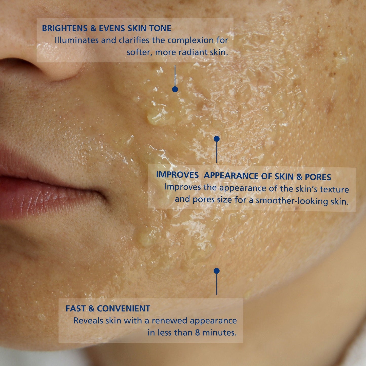 X² Scrub+Peeling+Exfoliating Face Mask