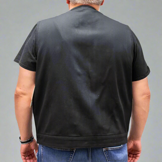 First MFG Co. Men's Motorcycle Twill Vest