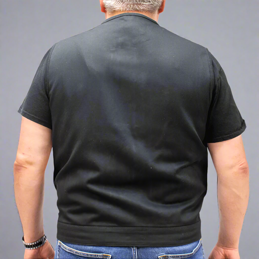 First MFG Co. Men's Motorcycle Twill Vest