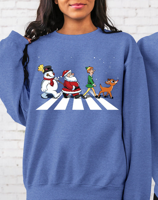 Sweatshirt Or T-Shirt Christmas Frosty & Friends