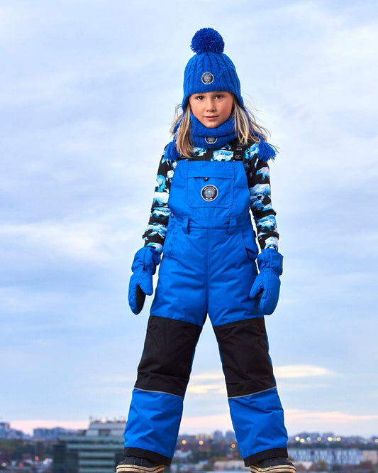 Overall Snow Pants Royal Blue