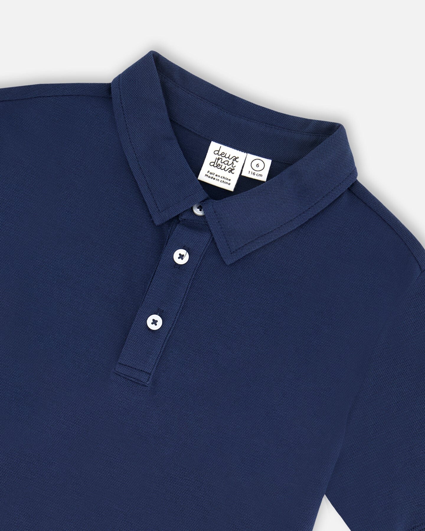Short Sleeve Polo Shirt Navy Blue