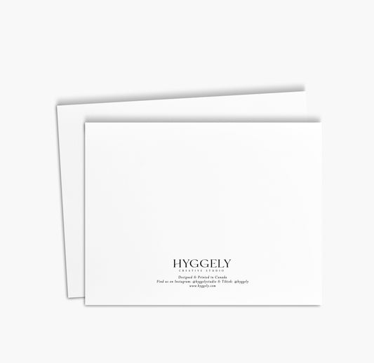Thank you Greeting Card | Simple Thanks Script Greeting Card