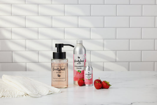 Recharge concentrée de savon moussant pour les mains Strawberry Fields